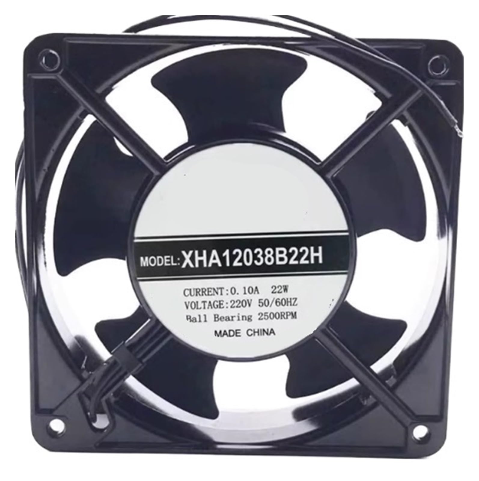 LZIKKGKI XHA12038B22H 220V fan 0.10/0.14A 220V Cooling Fan