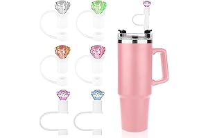 Reusable Silicone Straw Toppers for Stanley Cup