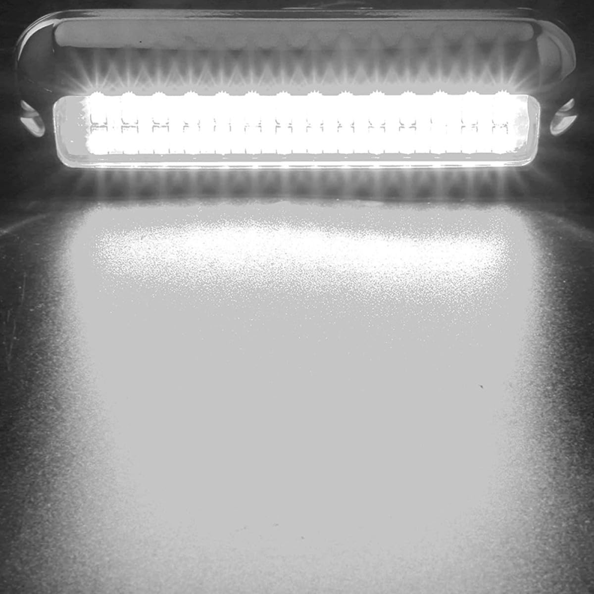 Edelstahl 39 LED Unterwasserleuchte für Yacht Boot Weißlicht Dekorationslampe für Bootsdeko und Tauchbeleuchtung