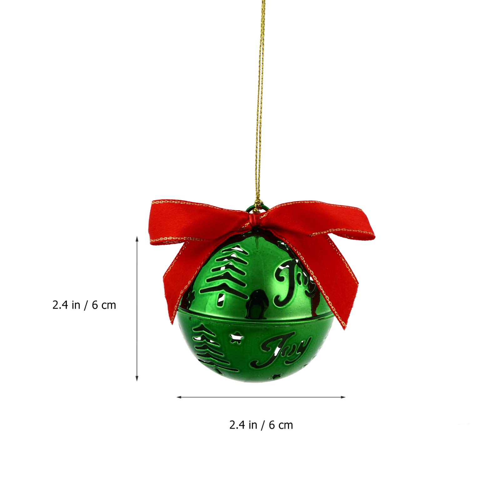 Cabilock 12pezzi Campane Di Natale Da Appendere Forma Di Campanella Ornamento Natalizio Da Appendere All Albero Di Natale Decorazione Da Per Casa