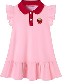 Embroidered Cotton Polo Dress