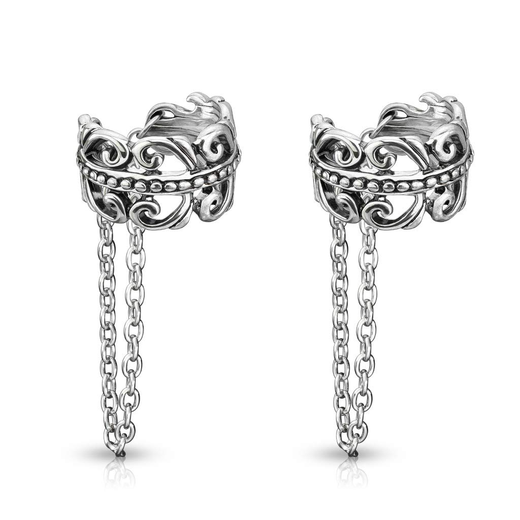 See full amazon price history chart for Via Mazzini Heart Design With Hanging Chain Non-Piercing Clip-On Ear Cuff For Women And Girls (ER0163) (Gold) 1 Pair Via Mazzini Heart Design With Hanging Chain Non-Piercing Clip-On Ear Cuff For Women And Girls (ER0163) (Gold) 1 Pair (B085W3FR4X) Amazon Price History, Amazon Price Tracker