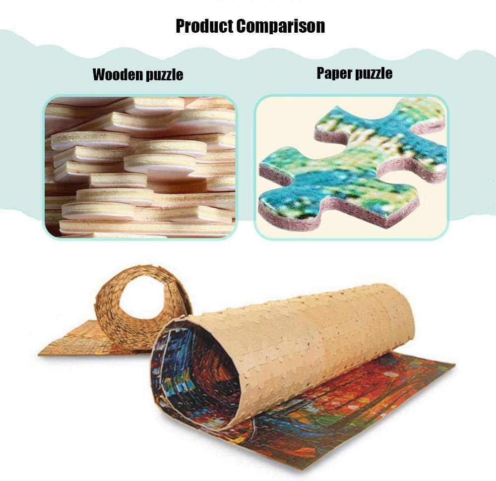 Puzzle da 1000 pezzi per adulti, puzzle rettangolare creativo, puzzle