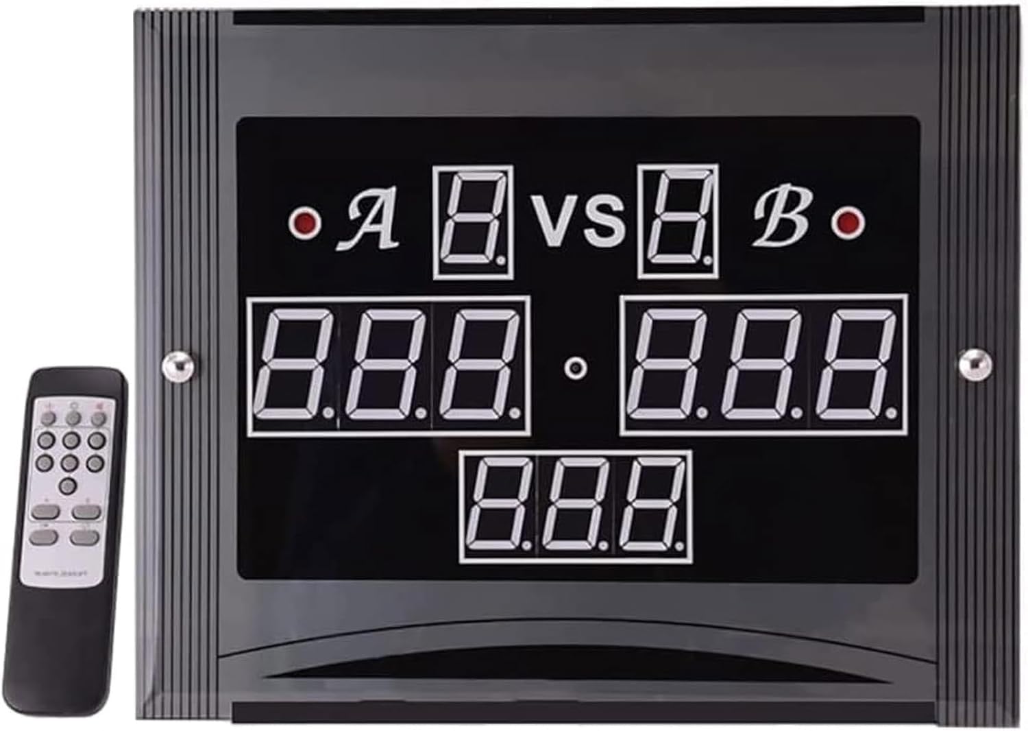 Tableau de bord de billard numérique portable avec télécommande LED 0-199