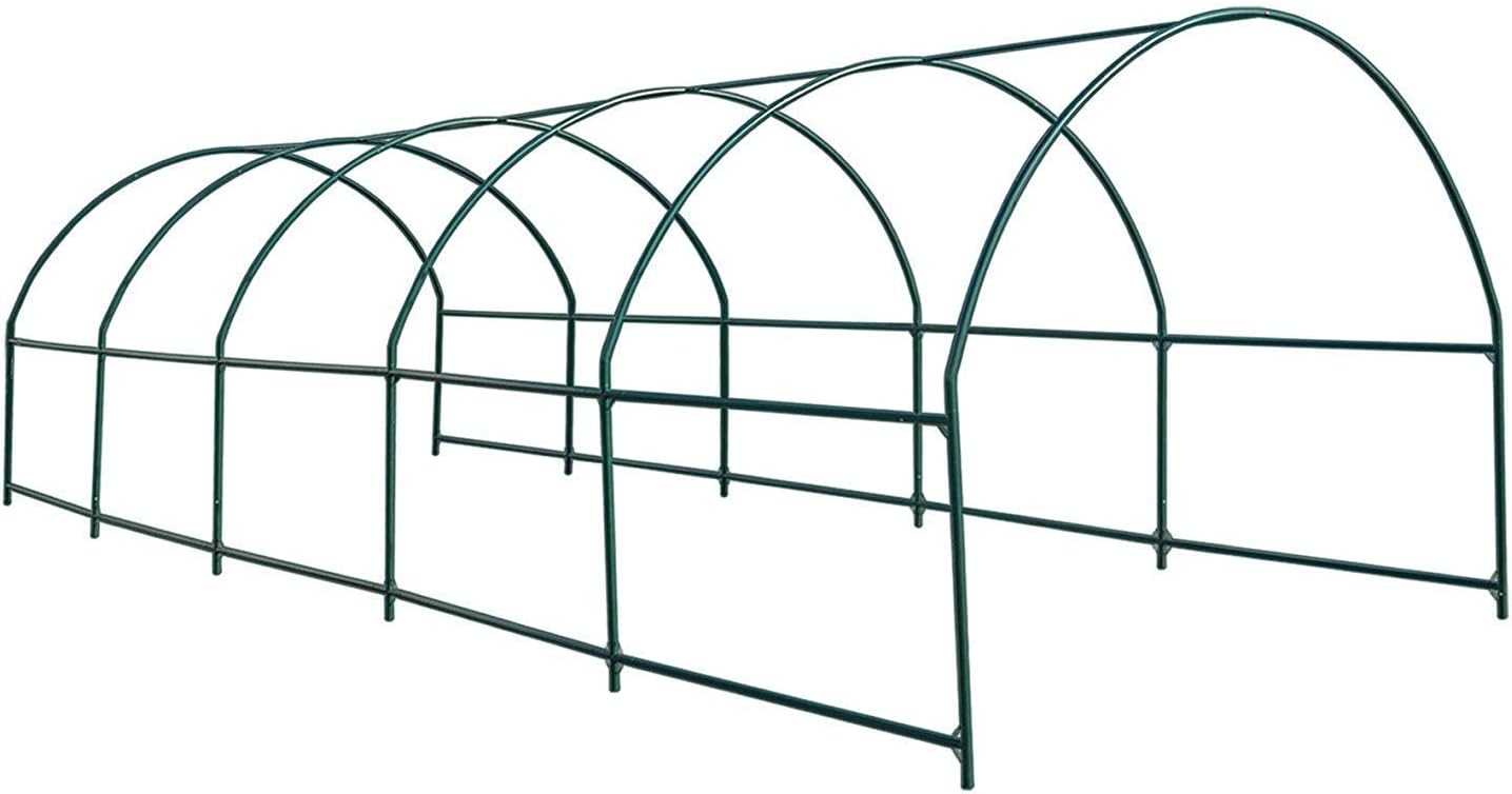 BenefitUSA Green House Replacement Spare Parts for 24.6'X10'X7'H Walk in Outdoor Plant Gardening Greenhouse (Frame)