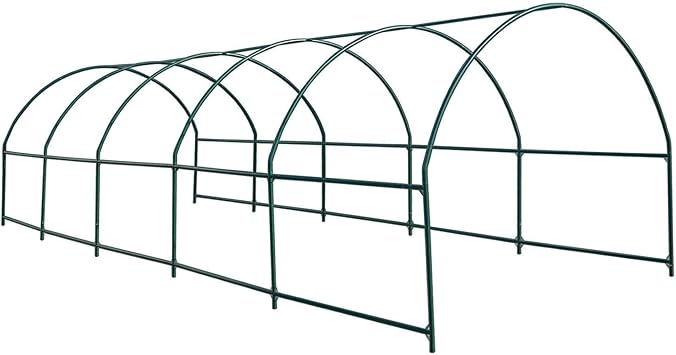 BenefitUSA Green House Replacement Spare Parts for 24.6X10X7H Walk in Outdoor Plant Gardening Greenhouse Frame
