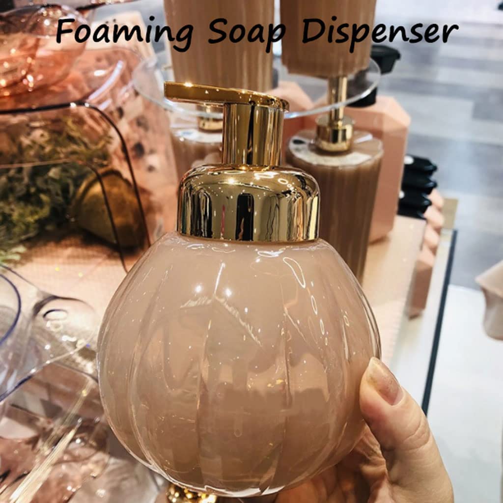 Dozownik mydła Set Van 2 Zeepdispensers 350ml/11,8oz Harsen Navulbare Hand Zeepdispensers Met Roestvrijstalen Pomp Zeeppomp do łazienki