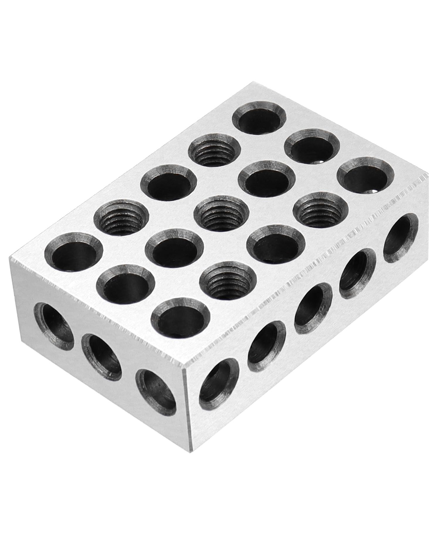 QWORK® Precyzyjne bloki zaciskowe z 23 otworami i dystanse metryczne