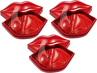 Outanaya 60 Pçs Máscara Labial Anti-Envelhecimento Máscara Facial Hidratante Máscara Facial Folha Hidratante Labiais Para Lábios Secos Máscara De Dormir Labial Máscara Hidratante