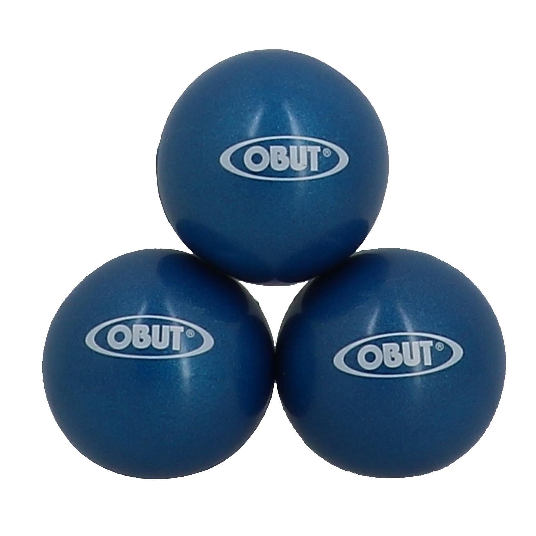 Obut - Bolas de petanca (3 unidades), color azul