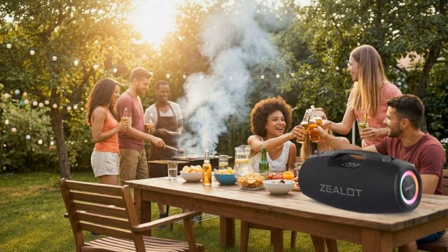 Amazon.com: ZEALOT 150W Peak Portable Bluetooth Speaker, Speaker
