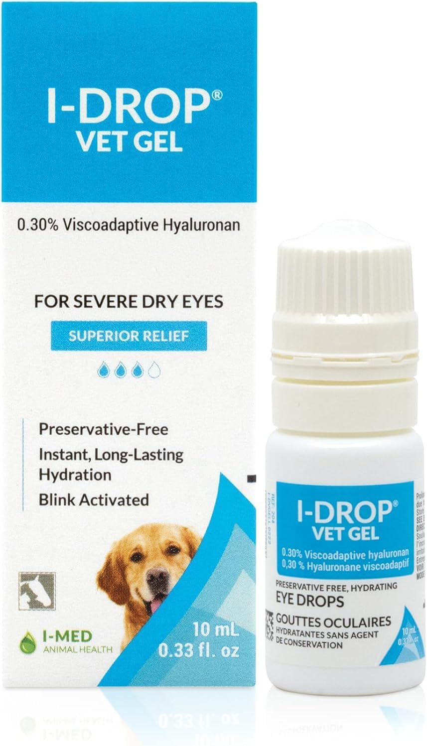I-Med I-Drop Vet Gel for Dogs 10mL Bottle