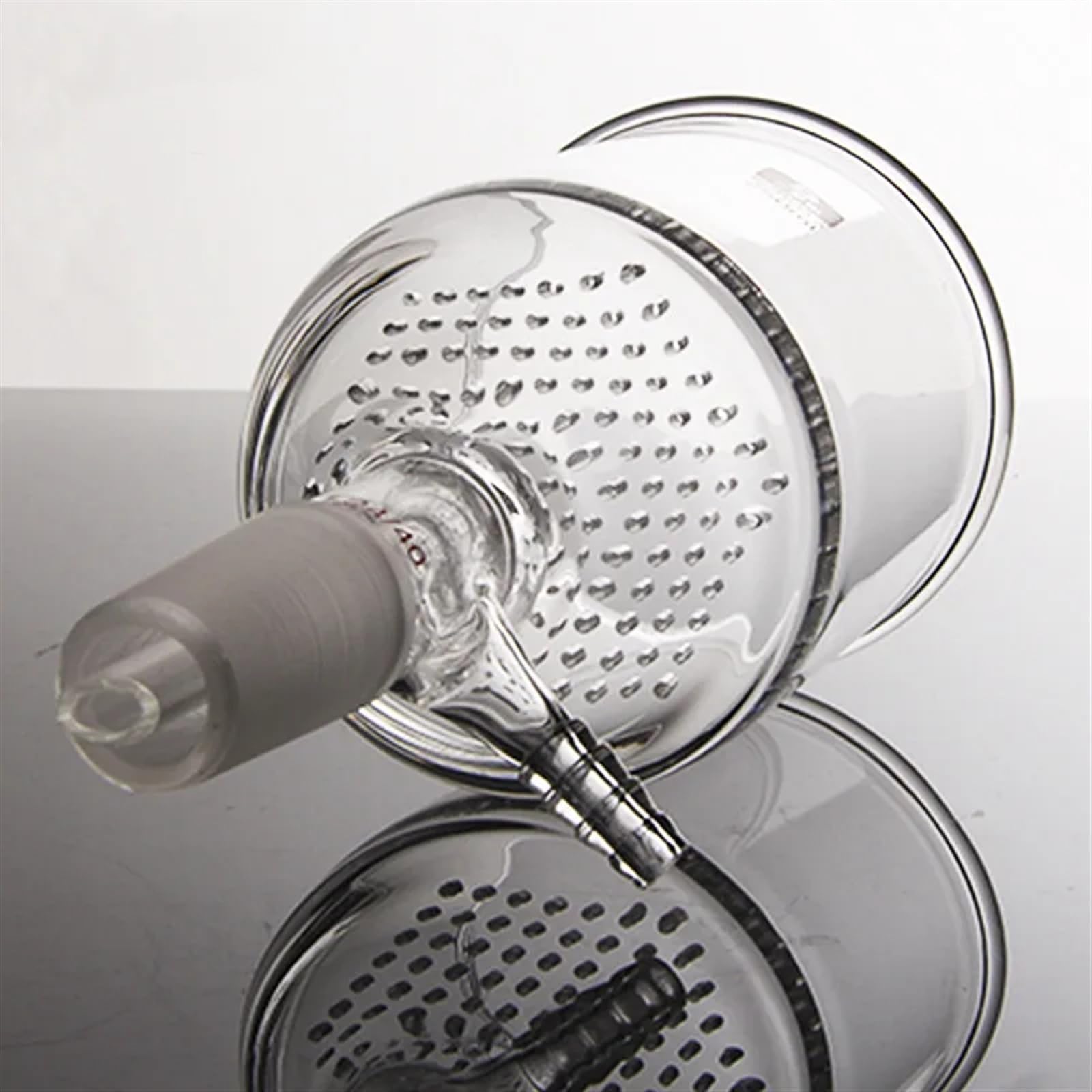 Set di becher Conici in Vetro, Imbuto in Vetro, Piatto in Vetro, Imbuto a cespuglio, 24 bocche, 60 ml/100 ml/150 ml/250 ml/350 ml(100ml)
