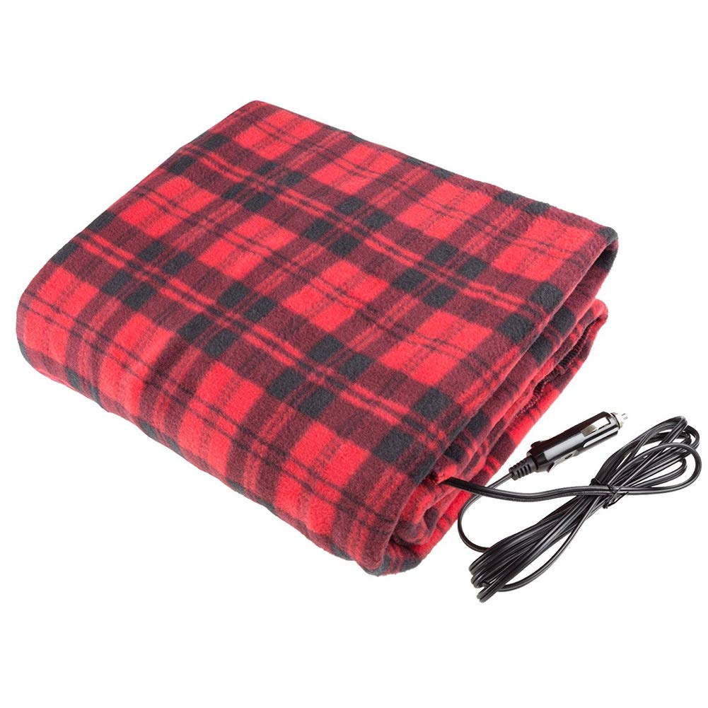 Electric Heated Car Blanket, 12V Lightweight Warm Car Blanket, Travel  Blankets, Fleece Cozy Warm Blanket for Cars : Amazon.de: Health u0026 Personal  Care