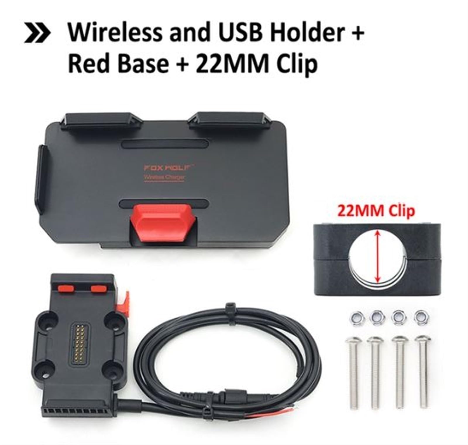Charge sans Fil 12mm 16mm 22mm Barre transversale Arceau