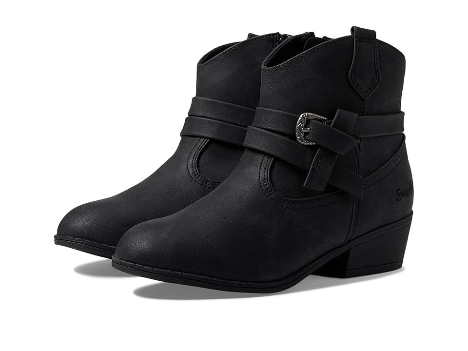 Blowfish Malibu Kids Sasso-K (Little Kid/Big Kid) (Black Prospector) Girls Shoes INTERNATIONAL SHIPPING