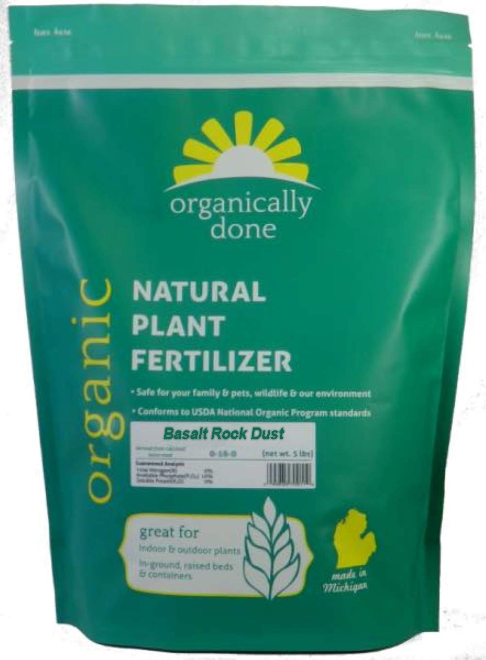 Organically Done Basalt Rock Dust 25 lb