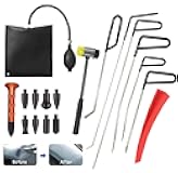 PDR Kit, Complete Dent Removal Tools Set with Rods for Hail Damage, Door Dings, Auto Body Repair