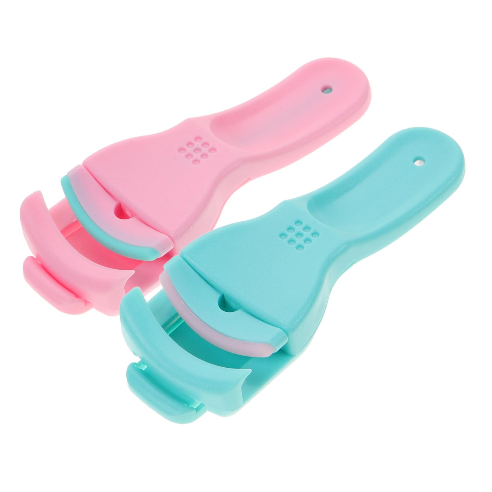 ERINGOGO 2pcs Precision Eyelash Curler Kit Eyelash Lift Tool Plastic Makeup Tool for Women Easy to Use Carry