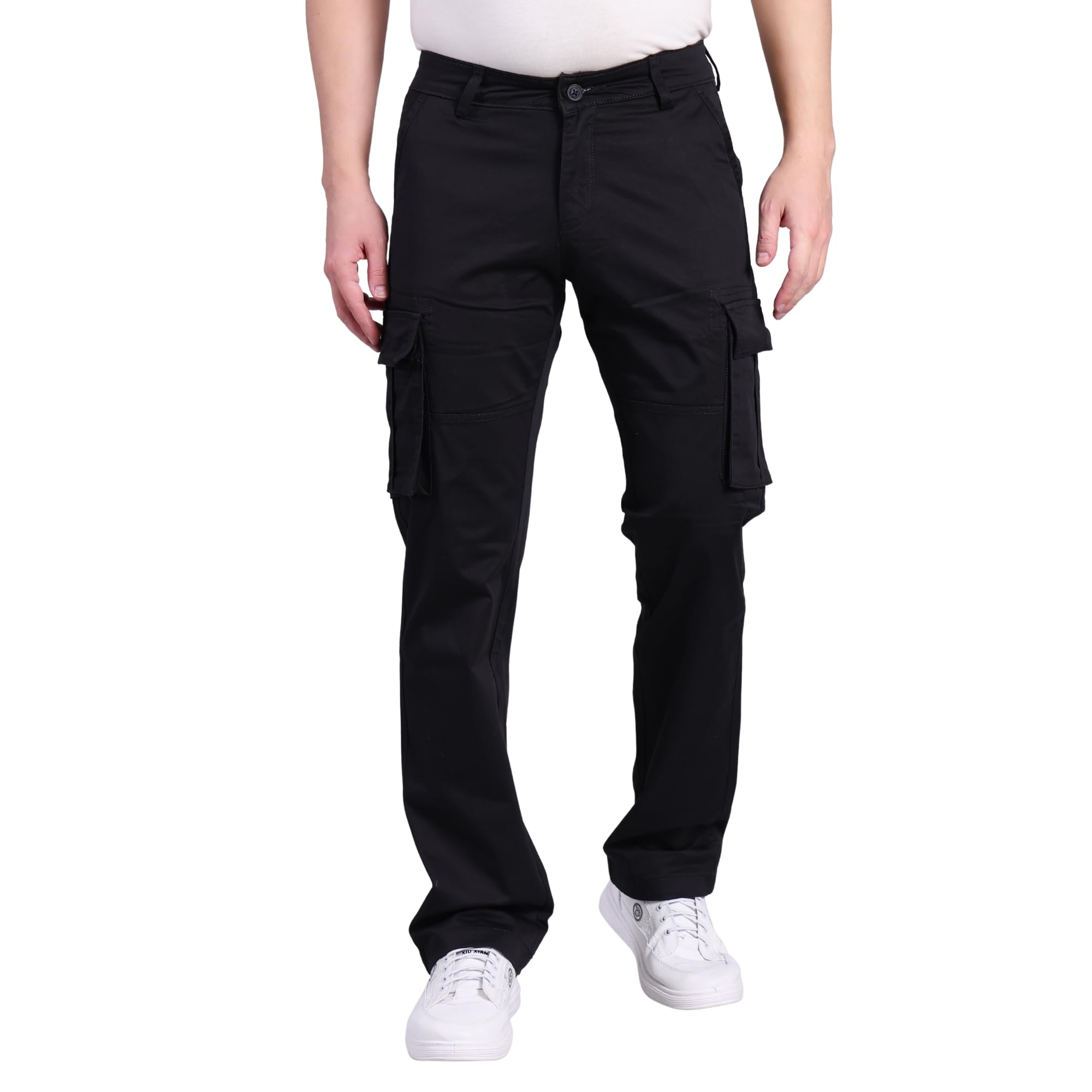 lara Men’s Cargo Pants | Six Pocket | Cotton Blend | Casual Wear | c13-picture-36