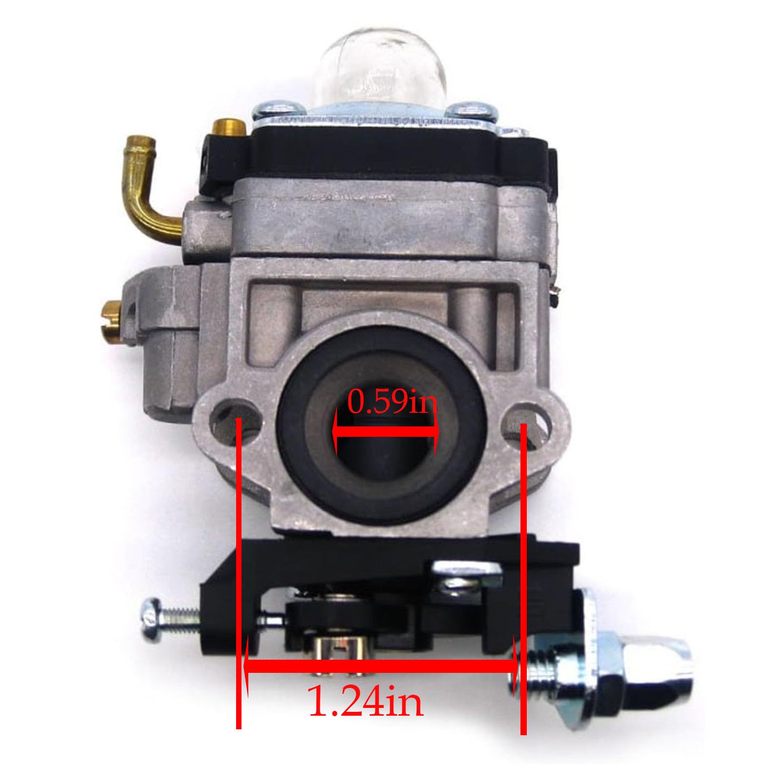 Kompatibel mit neuem Vergaser für Walbro WYK-233A Echo A021001340 PAS280 PPF280 PPT280 SRM280 Trimmer Vergaser
