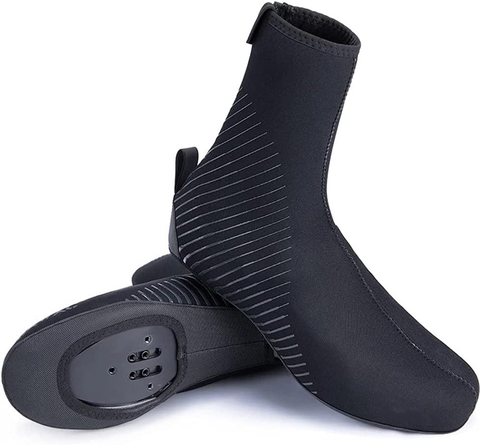 Cubrezapatos impermeables de neopreno para ciclismo 3XL miniatura 1
