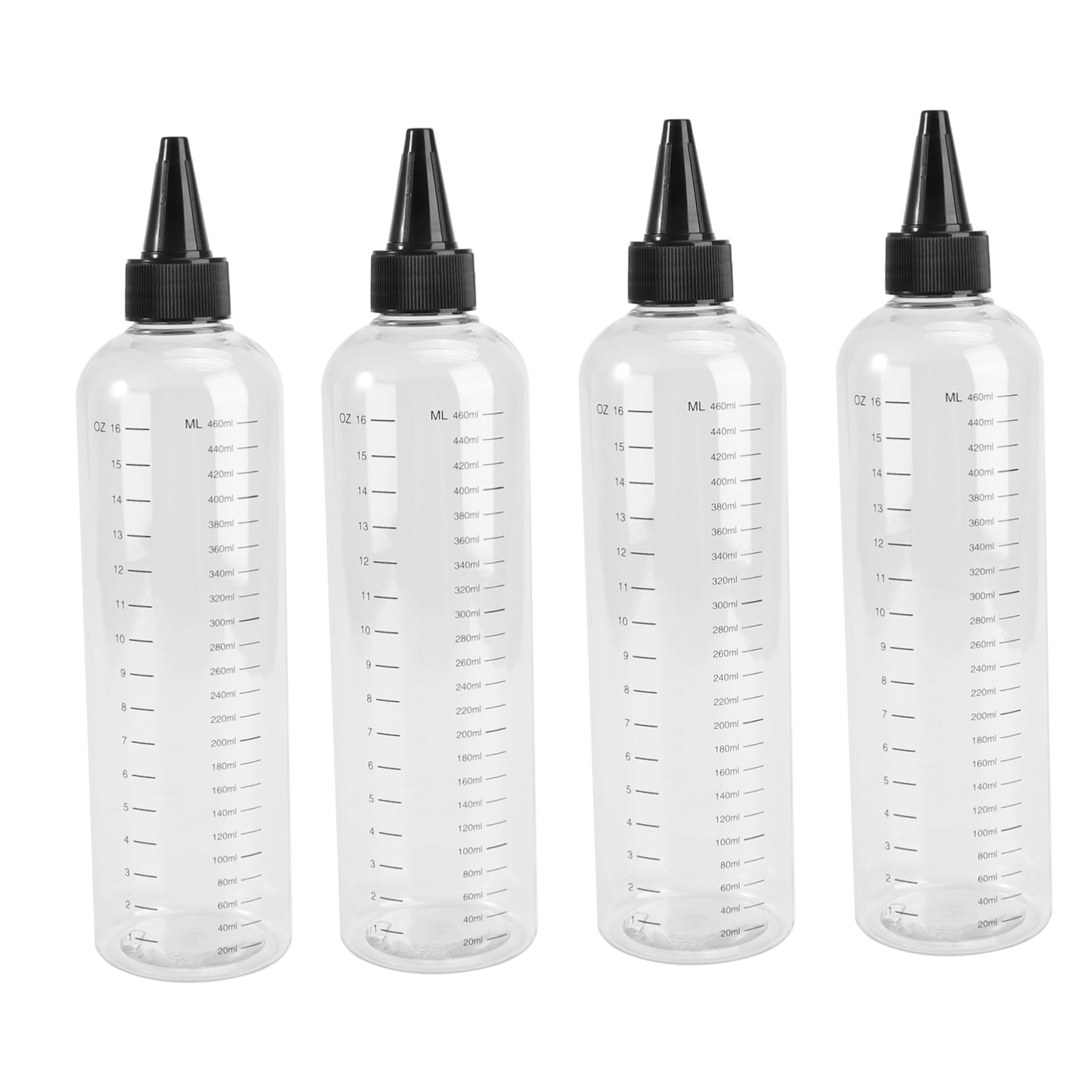 Botellas exprimibles de plástico de 500ml para peluquería y estética