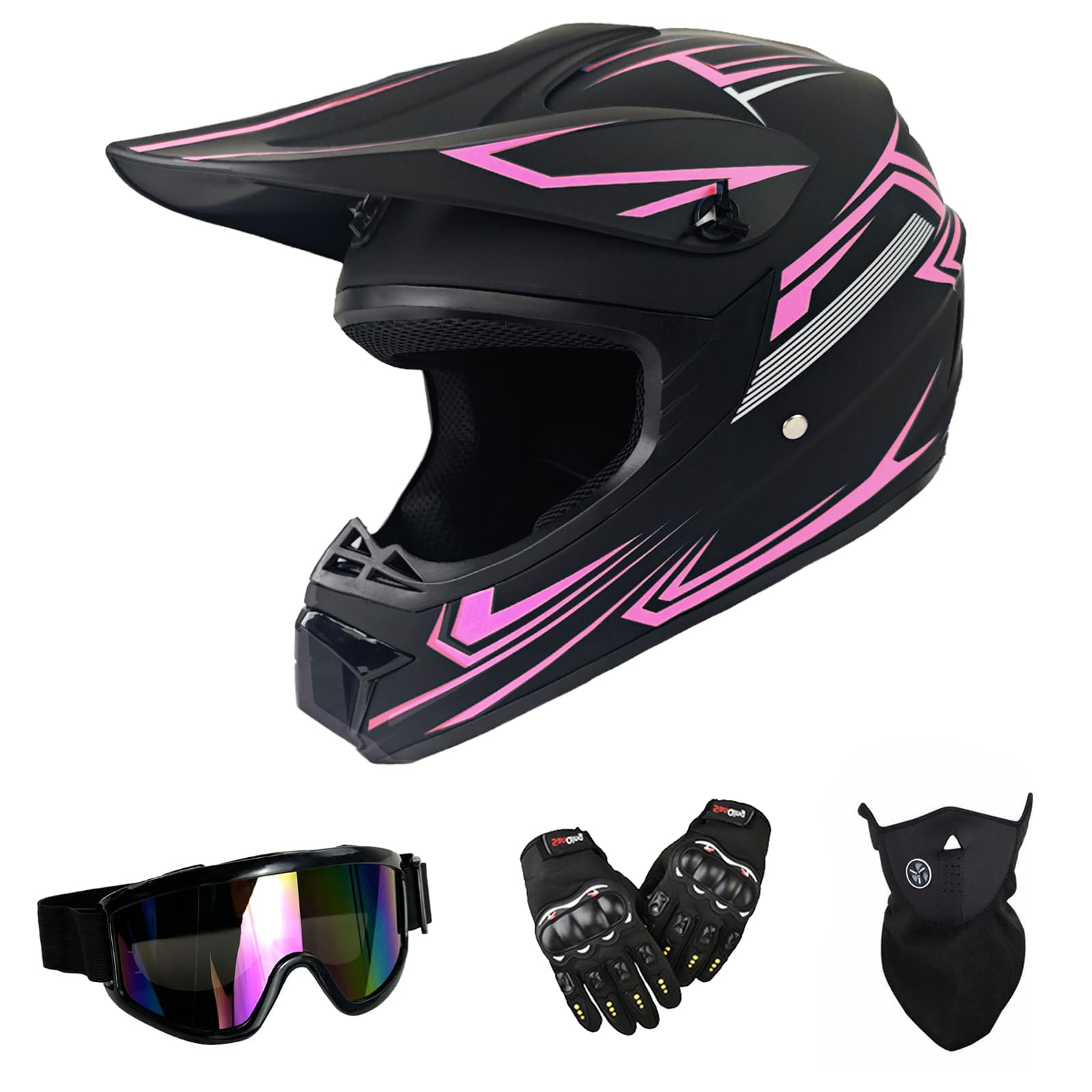 Helmet Dirt Bike Gear For Girls Youth Kids Dirt Bike Motocross