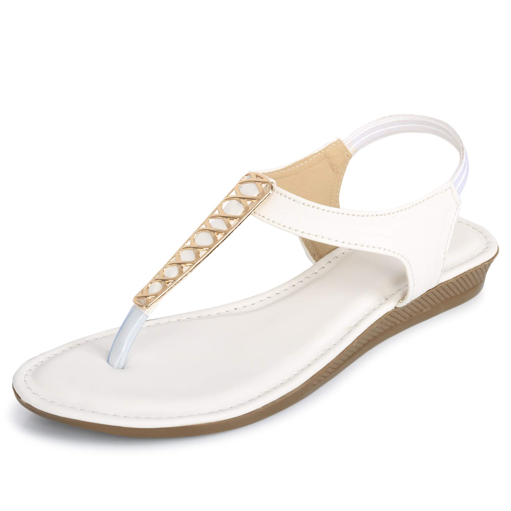 FASHIMO Fashion Sandal For Womens And Girls A4-White-38 (B08FDVV1Z1) Amazon Price History, Amazon Price Tracker