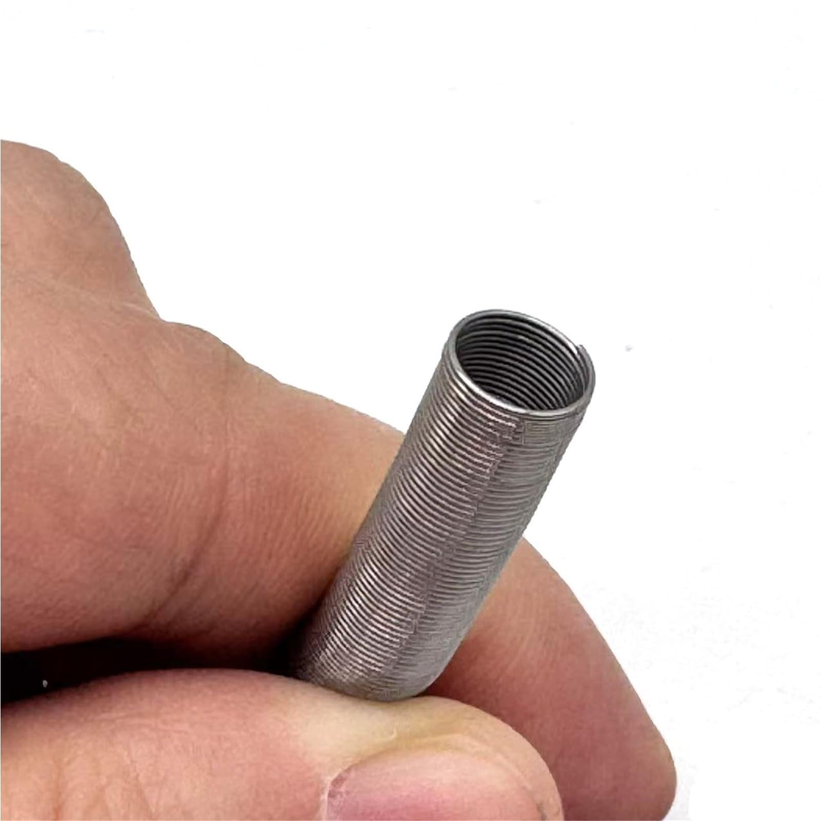 Stalowa sprężyna dociskowa 1000 mm 39,37 cala, sprężyna ochronna do cewnika gięcia do węży silikonowych do węży gumowych(1,5 mm x 29 mm x 1000 mm)
