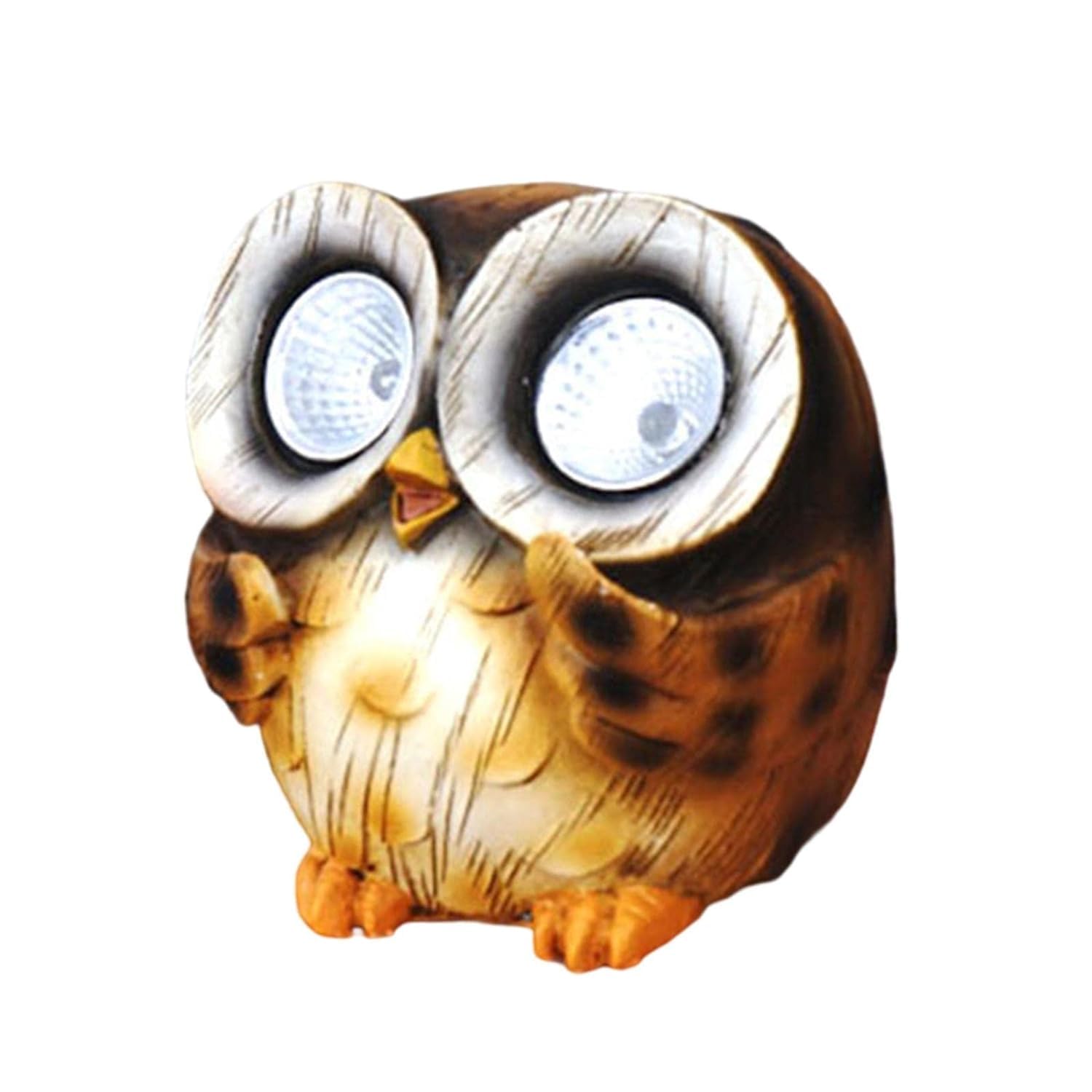 CALANDIS® Cute Garden Lights Stakes Owl Shaped Solar Lights for Garden Outside Walkway B | 1X Solar Garden Owl Lights-image-16