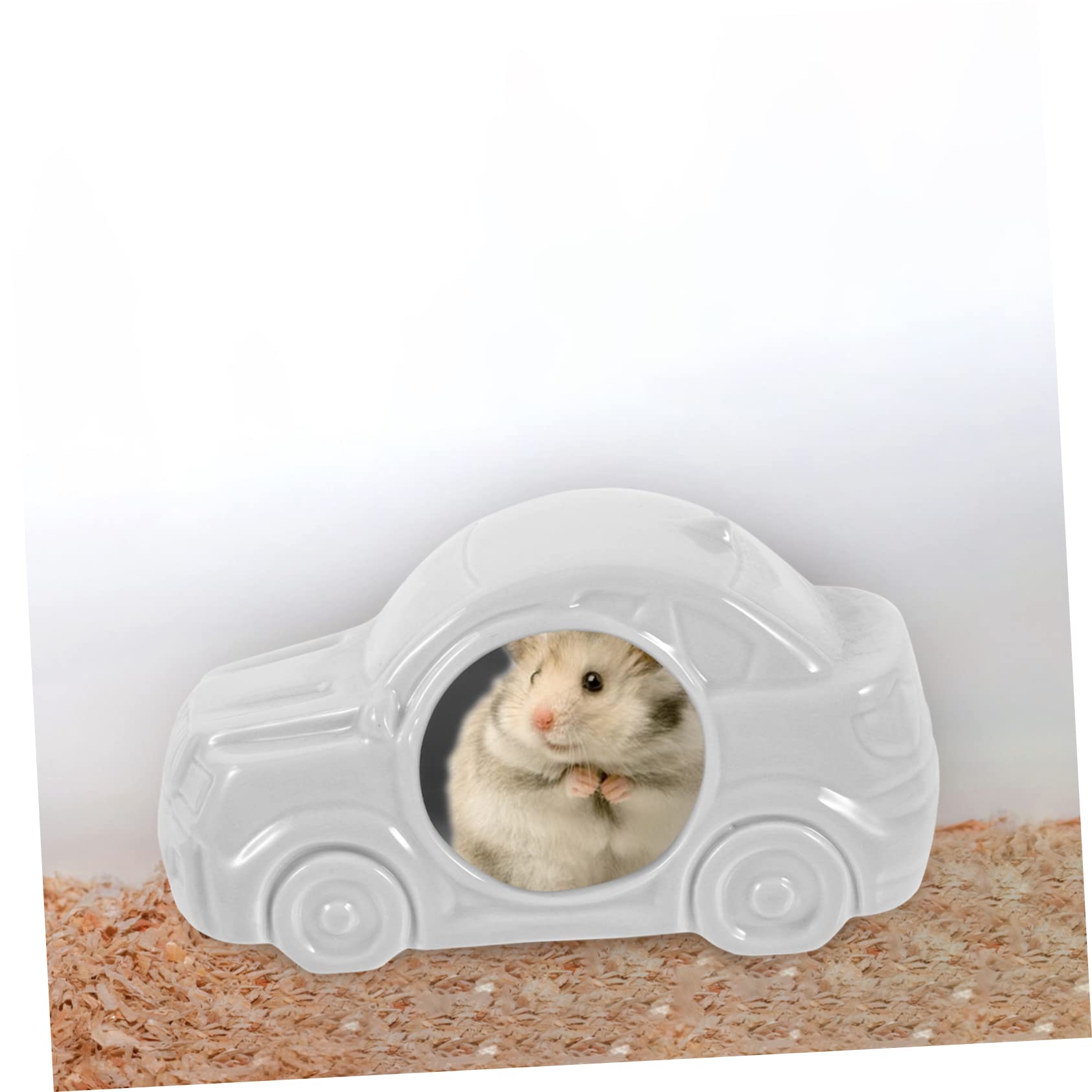 2 Pezzi di Ceramica automobilistica, Nido for criceti, Grotta for, for cavia, rifugio for, Coniglietto Estivo