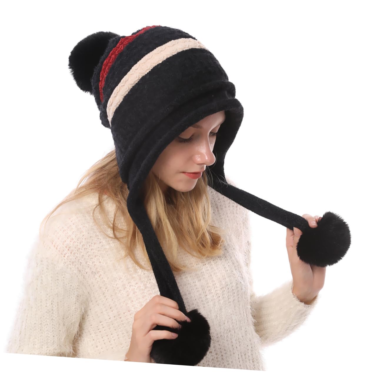 GALPADA bonnet en laine tricoté bonnet hiver femme chapeau hiver femme chapeau laine femme chapeaux femmes chapeau adulte chapeau femme bonnet femme tricoté bonnet de ski chaud