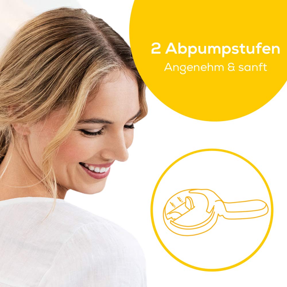 Beurer BY 15 manuelle Milchpumpe für gelegentliches Abpumpen; zur Erleichterung des Familienalltags während der Stillzeit