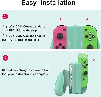 Amazon.com: Joy Con Comfort Grip, Game Handle Connector Compatible