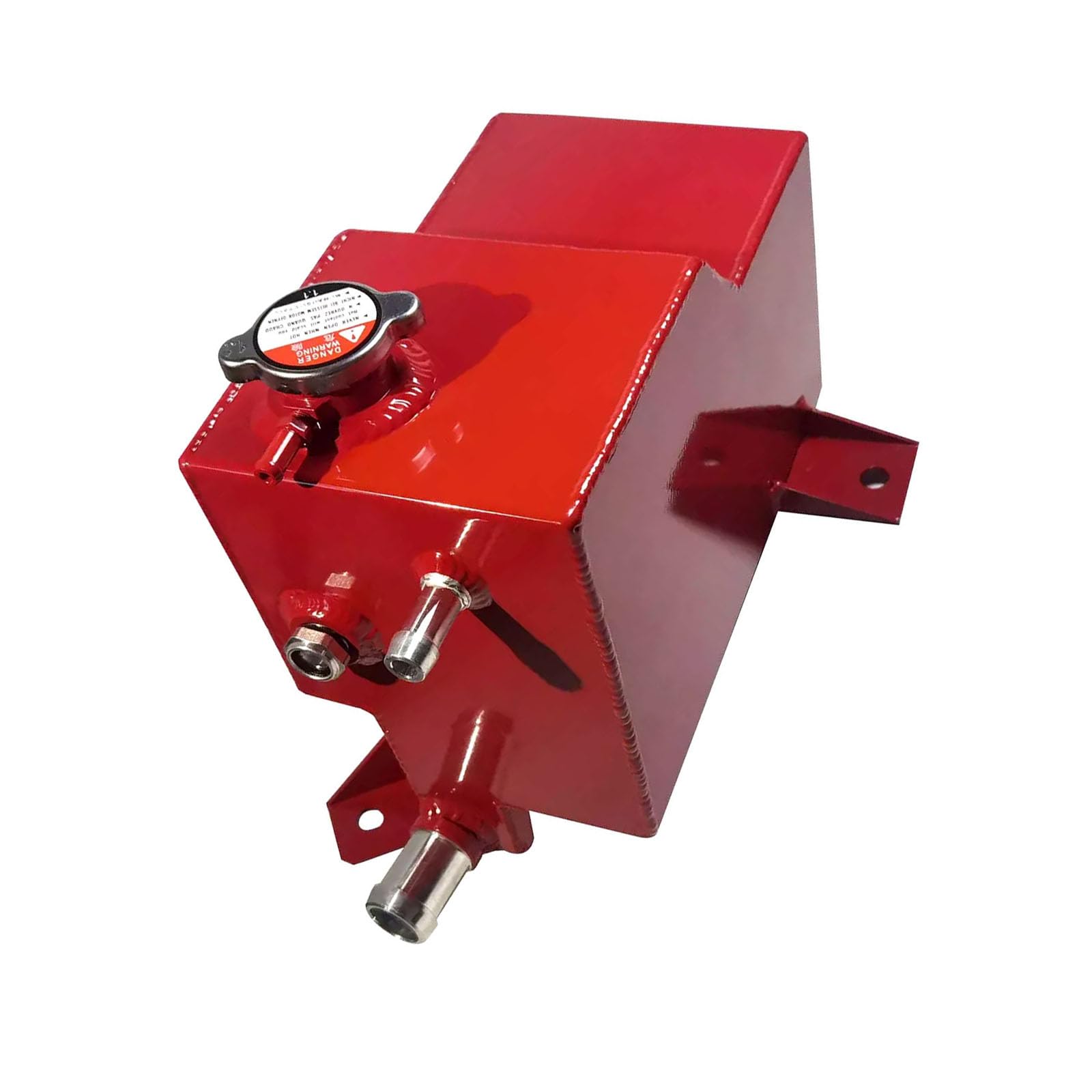 Aluminum Coolant Overflow Tank For Chevy Silverado, GMC Sierra, Tahoe, Suburban 1999-2006 – Black, No Sensor