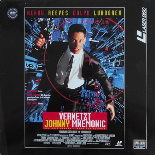 Johnny Mnemonic Vernetzt - Laserdisc LD PAL Deutsch - Mehr Infos/Bestellen