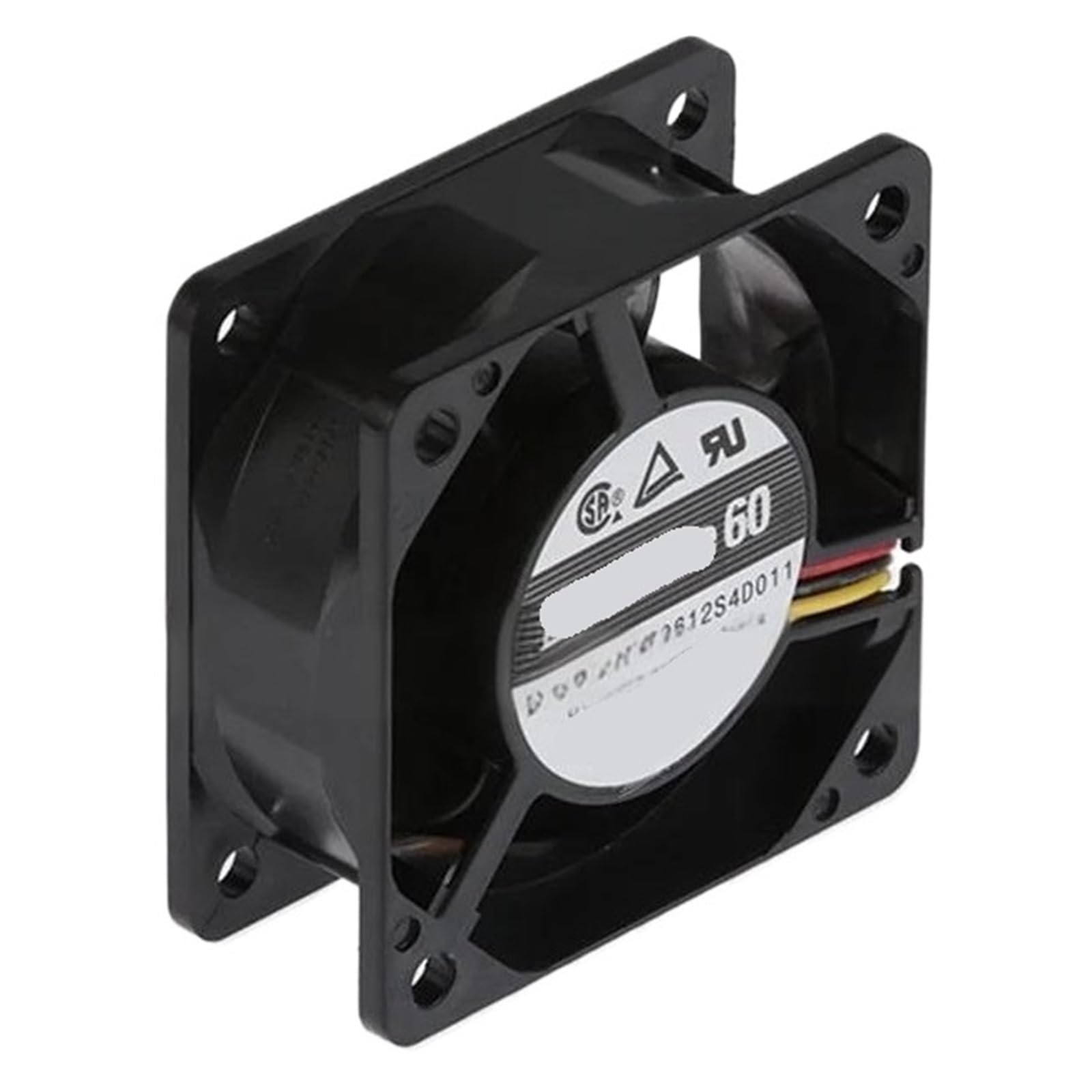 Lzikkgki One Color 109R0612s4d011 12Vdc Fan 60X60x25mm 2.04W 3Wire 4600Rpm