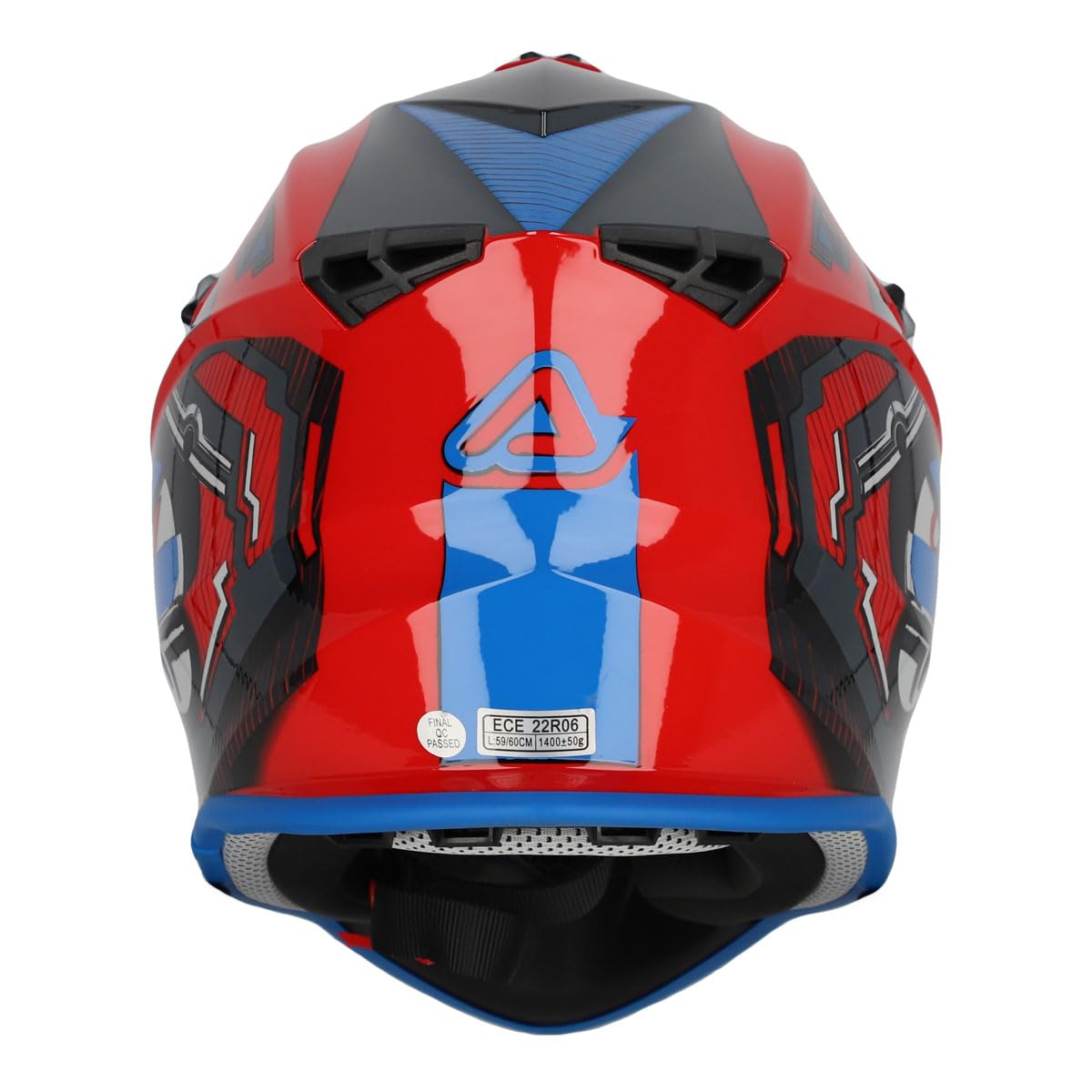 Acerbis CASCO LINEAR 2206 ROSSO/BLU XL