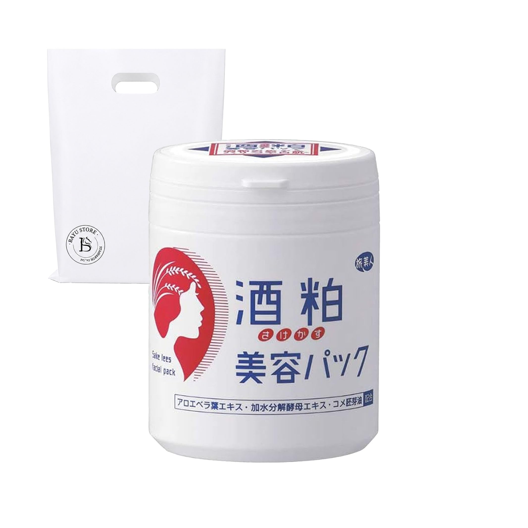 アズマ商事【ストア袋入】酒粕美容パック 200g/塗って洗い流すだけの簡単ケア…