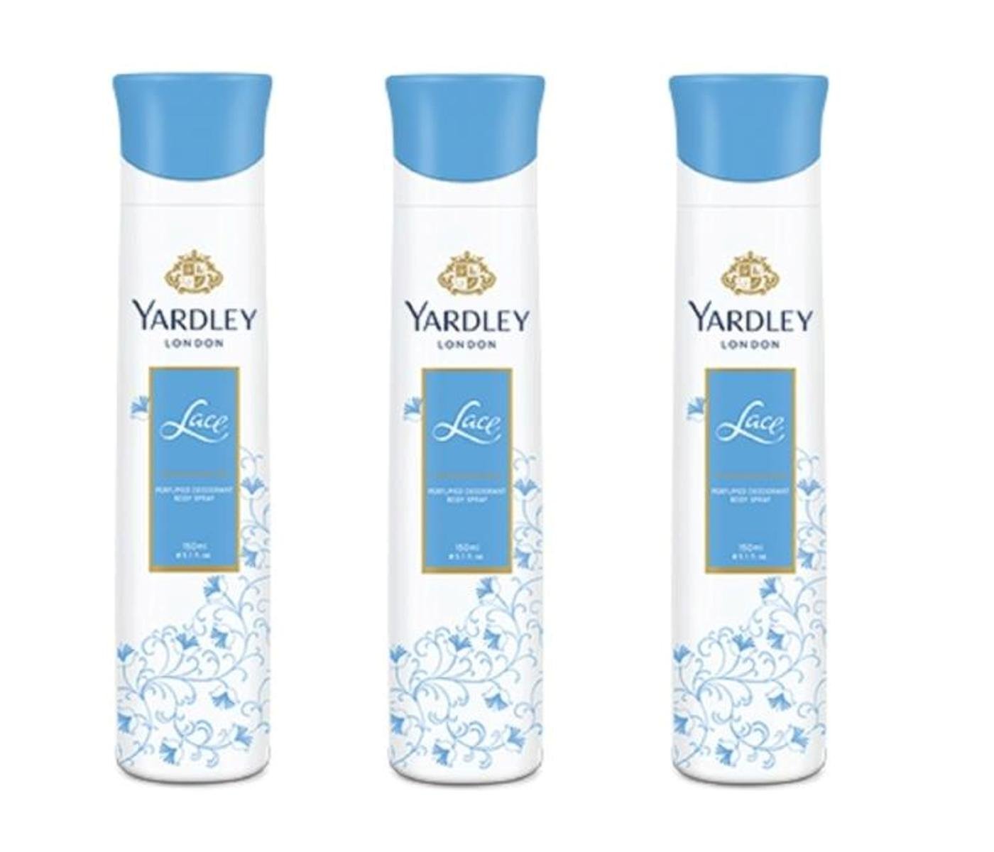 Yardley London Lace Deodorant Spray For Women 150-Ml (Pack Of 3)-image-21