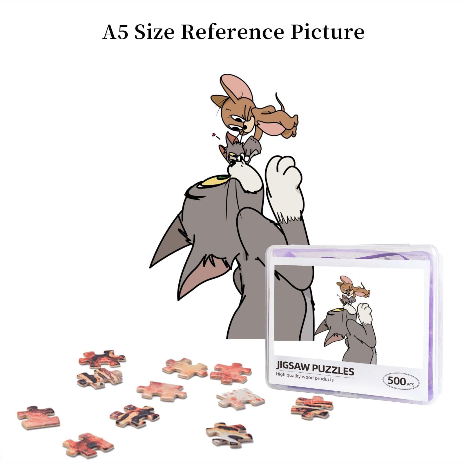 Amazon.co.jp: ジグソーパズル トムとジェリー キャラクター パズル