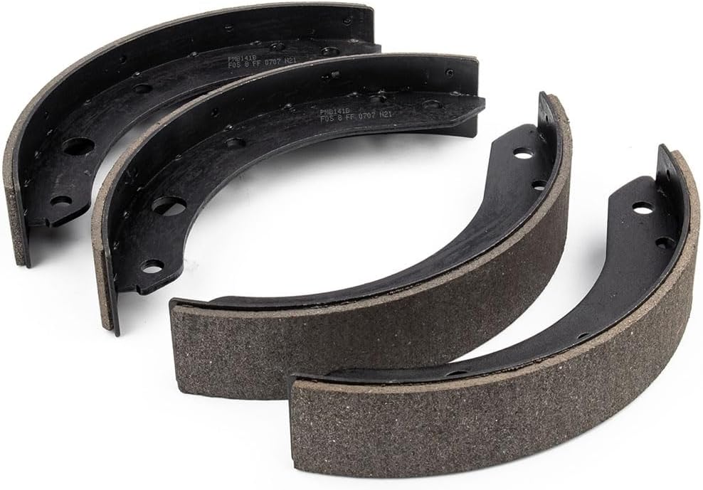 Drum Brake Shoes Front Rear Set fits Chevrolet Bel Air, Fleetline, Styleline Deluxe, Styleline Special 1950 3.8L l6, Automotive Replacement Brake Shoe