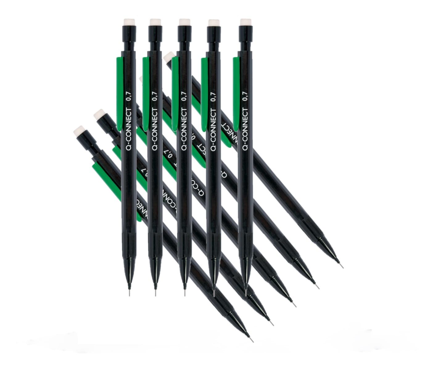 Q-Connect Mechanical Pencils Medium Tip 0.7mm - Pack of 10 (KF01345)