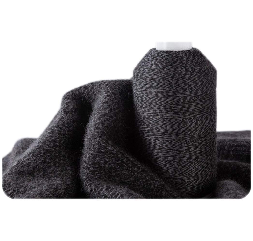 100% Cashmere Yarn, 100g Mongolian Pure Cashmere Hand Knitting Cone Yarn Luxuriously Soft Yarn for Knitting Crocheting (Grey AB)