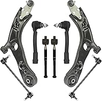 Vista 915 de Detroit Axle - Kit de suspensión frontal de 8 piezas para Dodge Journey 2009-2015, 2 brazos de control inferiores, 2 rótulas, 2 varillas