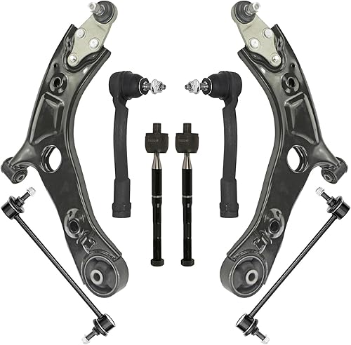 Miniatura 905 de Detroit Axle - Kit de brazos de control de extremo delantero RWD para Dodge Ram 03-06 2500 3500, 2 brazos de control superior con rótula 2 varillas