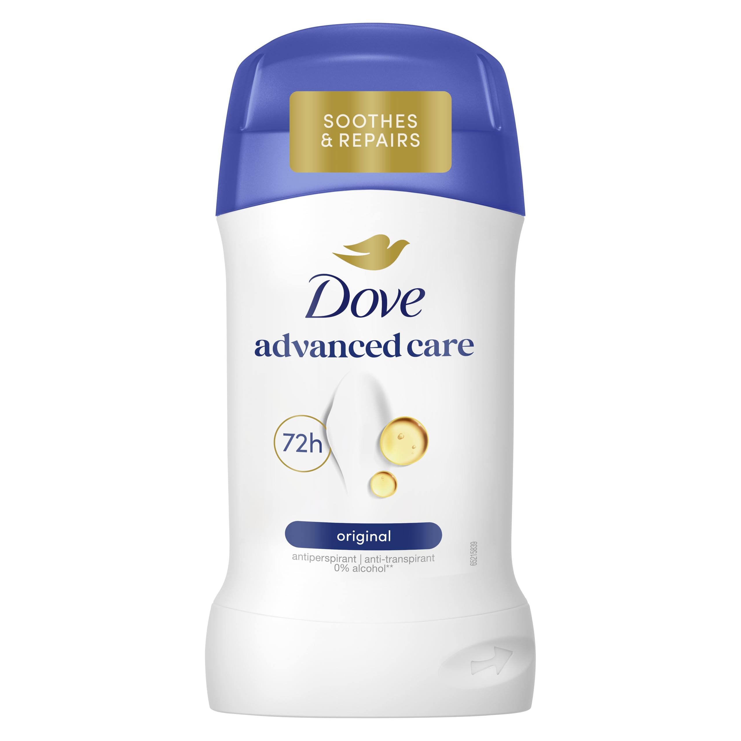 Dove Women's White 'Antiperspirant' Deo Stick W/ 72H Sweat Protection 50Ml, 3Pack In