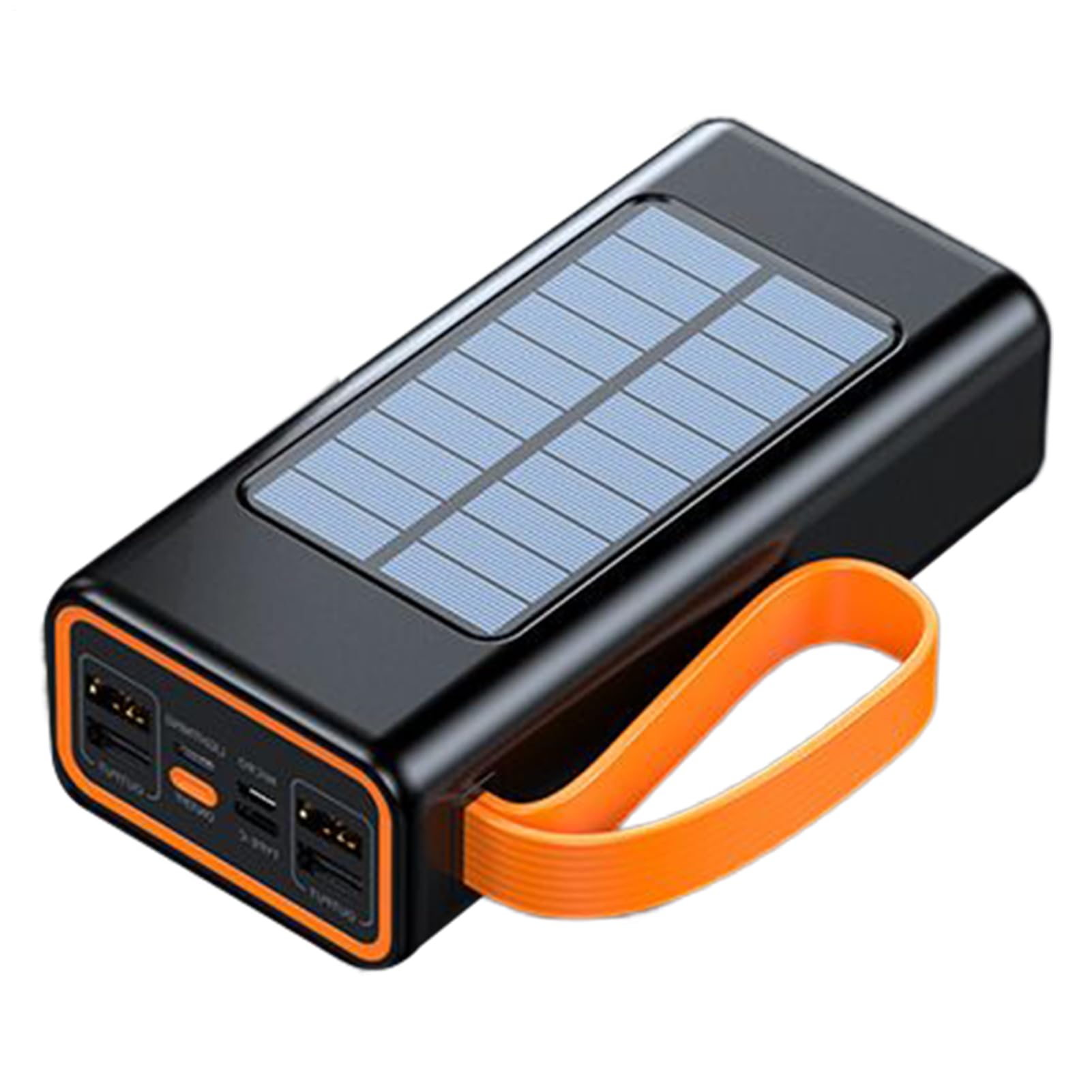 Power bank con panel solar Bexdug y batería externa compacta 8