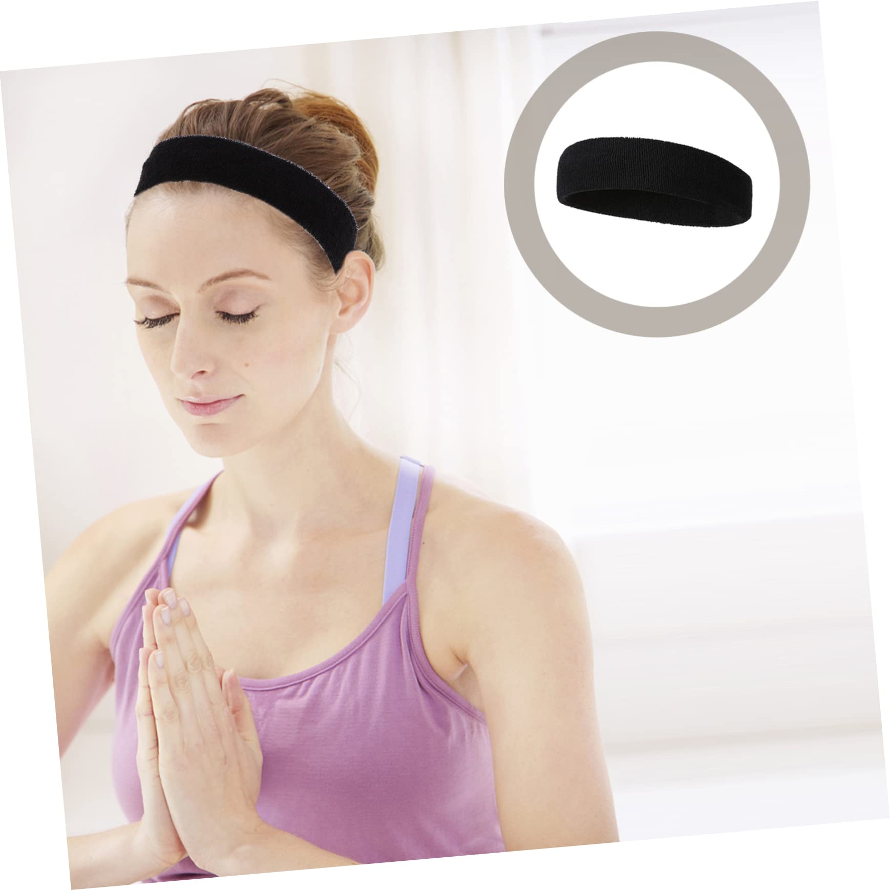 Mipcase 25pezzi Fasce Sportive Assorbenti Per Sudore Fasce Per Yoga e Fitness Comode e Leggere Per Corsa e Allenamento Design Elegante e Pratico